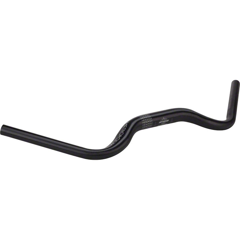 FSA Metropolis Handlebar (Black) (31.8mm) (32mm Rise) (620mm)