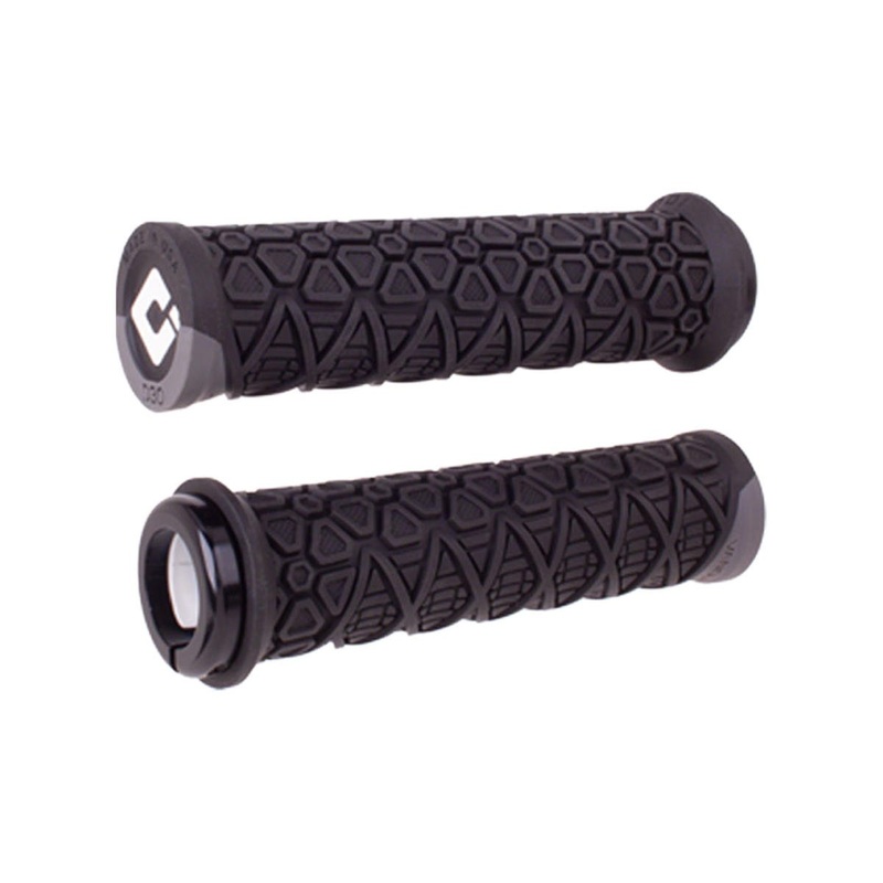 ODI Vanquish Lock-On Grips (Black/Graphite)