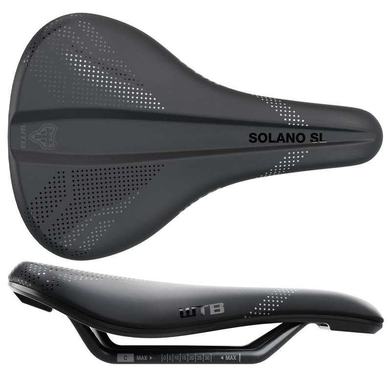 WTB Solano SL Saddle – Carbon Black Wide Fusion Form