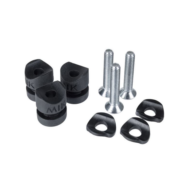 Basil – MIK Studs Set|BASIL MIK STUDS SET FOR MIK (in) SIDE CARRIERS  (3 X BOLTS, WASHERS, SPACERS)