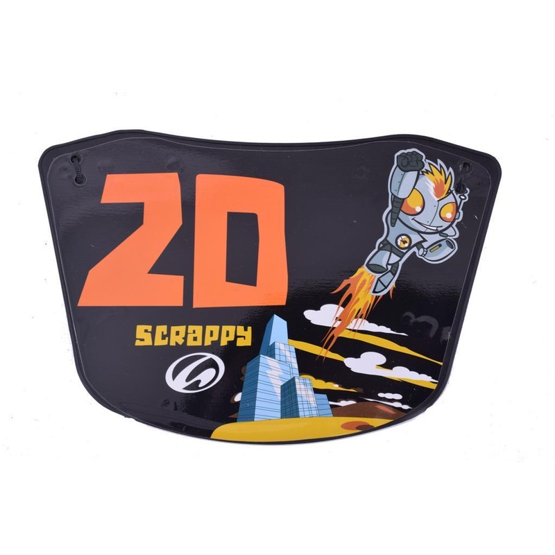 BMX FRONT NUMBER PLATE ALSO SUIT GO KARTS BUGGYS SPECIAL PROJECT CARS ETC