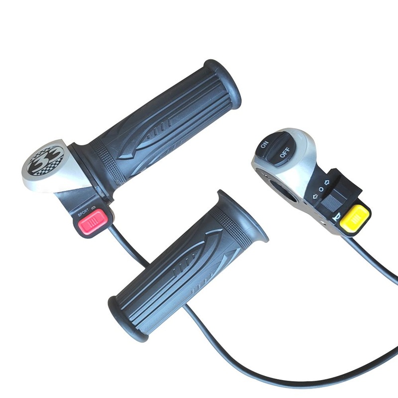 Combination Switch Turn Handle Electric Motorcycle Twist Throttle Handle Three-Speed Reversing Handlebar
