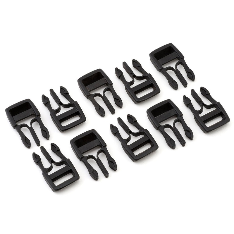 Lazer Replacement Male Buckle (For Thick Straps) (Black) (10 Pack)