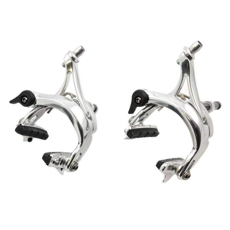 PAIR XLC COMP ROAD BIKE BRAKE CALIPERS QUICK RELEASE +CARTRIDGE PADS 50% OFF