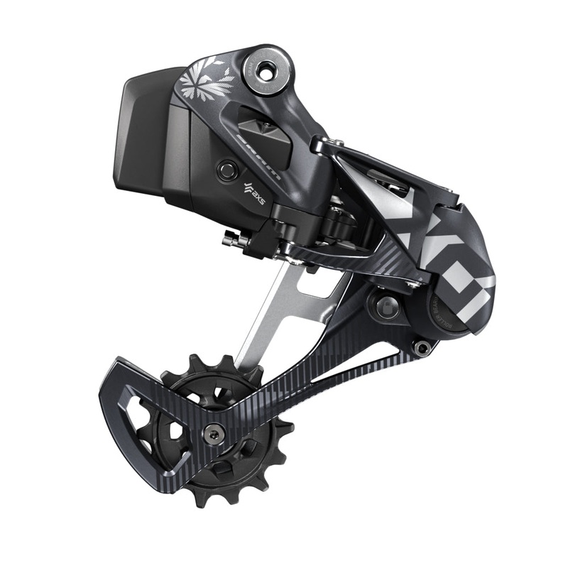 SRAM X01 Eagle AXS Derailleur|SRAM Rear Derailleur X01 Eagle AXS 12 Speed, Max 52 Tooth Lunar – (Battery Not Included)