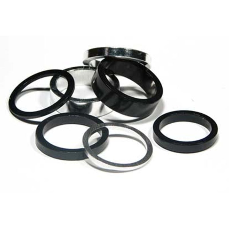 Ahead – Alloy Spacers|SPACER AHEAD 1 1/8″ 2mm BLACK|SPACER AHEAD 1 1/8″ 5mm BLACK|SPACER AHEAD 1 1/8″ 10mm BLACK|SPACER AHEAD 1″ 5mm BLACK|SPACER AHEAD 1.5″ 5mm BLACK|SPACER AHEAD 1.5″ 10mm BLACK