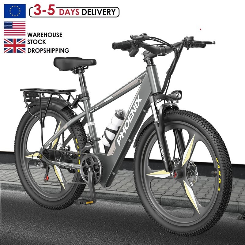 EU Warehouse 48V 1000W 15ah 32ah Adult Mountain Electric Bike 26 Inch Fat Tire E Bike off Road Electric Mountain Bike