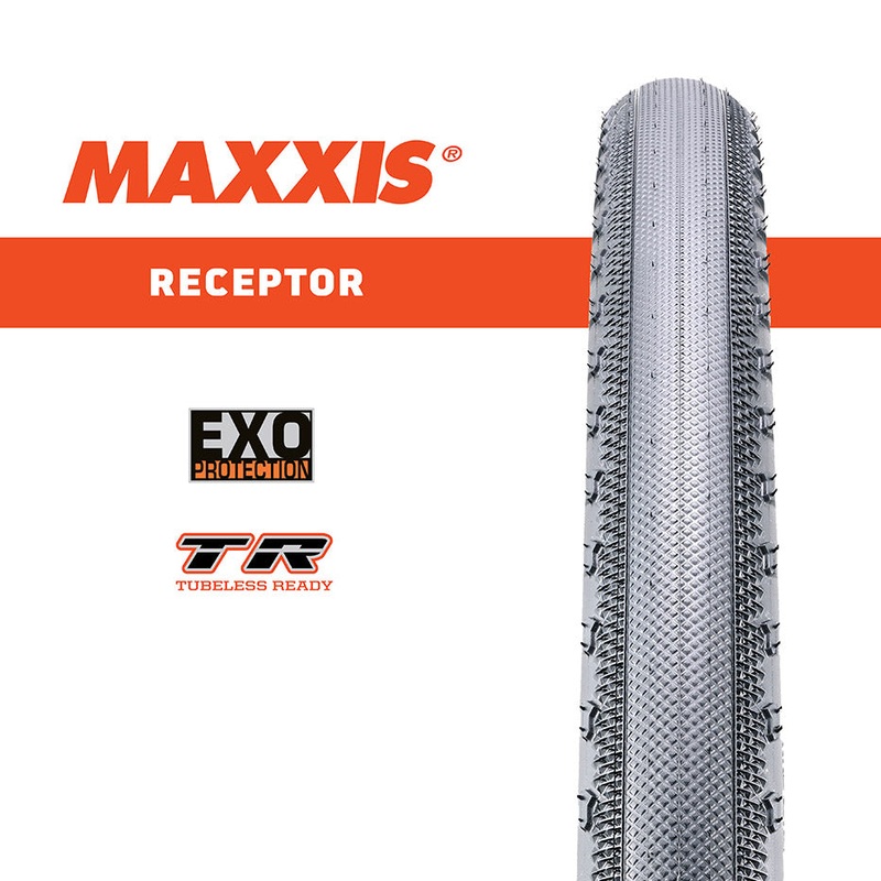 Maxxis – 700c Receptor|MAXXIS 700 x 40c RECEPTOR 120TPI EXO/TR FOLDABLE|MAXXIS 700 x 40c RECEPTOR 120TPI EXO/TR TANWALL FOLDABLE