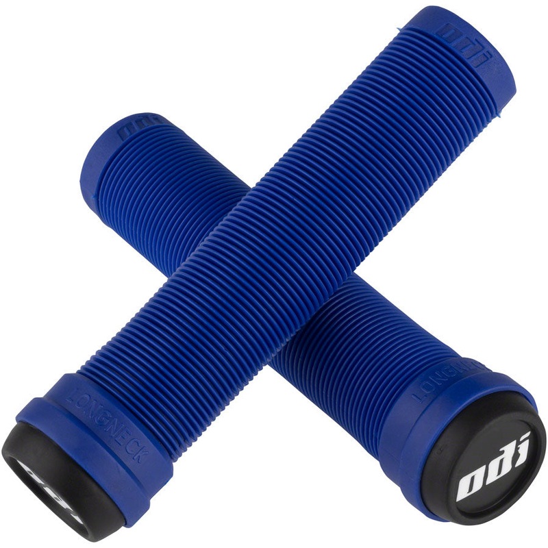 ODI Flangeless Longneck Grips – Blue