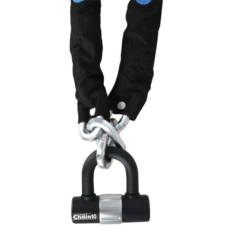 Oxford Chain 10 Chain Lock & Mini Shackle 10mm x 1400mm