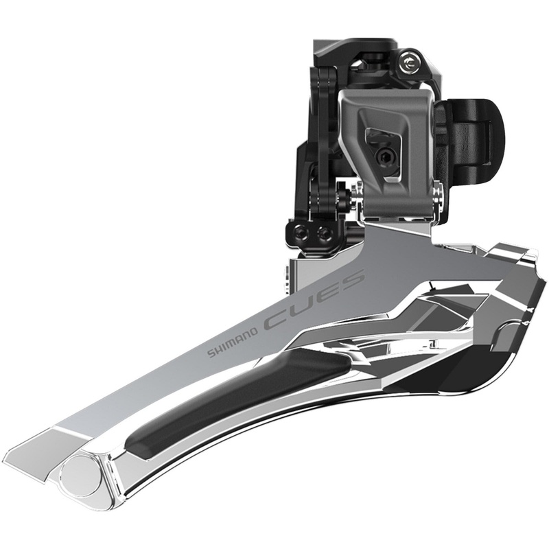 Shimano CUES FD-U6030 CUES double front derailleur 9/10-speed, down swing/pull, 28.6-34.9mm