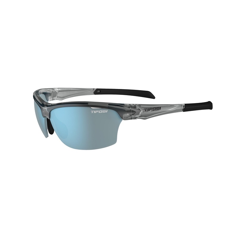 Tifosi Intense Interchangable Lens Sunglasses 2020: Crystal Smoke