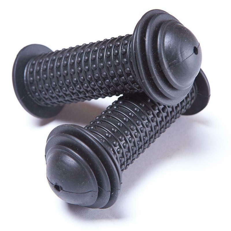 Black 90mm Bicycle Mushroom Style Knobbly Kid’s Bike Handlebar Grips