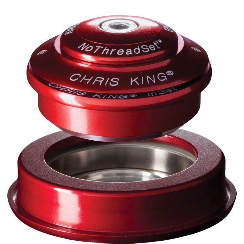 Chris King InSet i2 Headset – 1-1/8 – 1.5 44/56mm Red