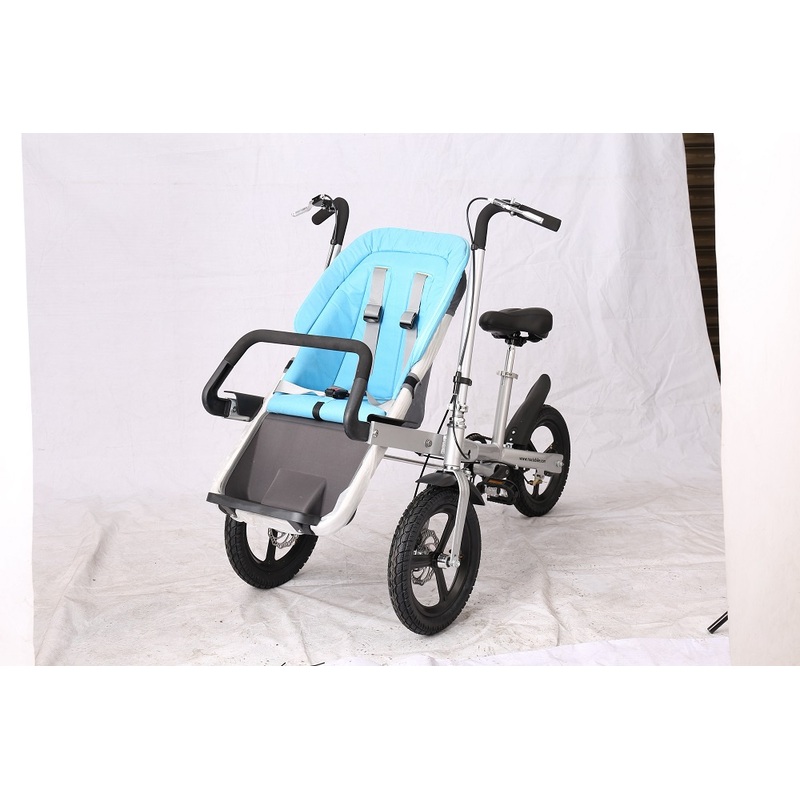 Parent-Baby Folding Bike for Mom and Baby Baby Stroller