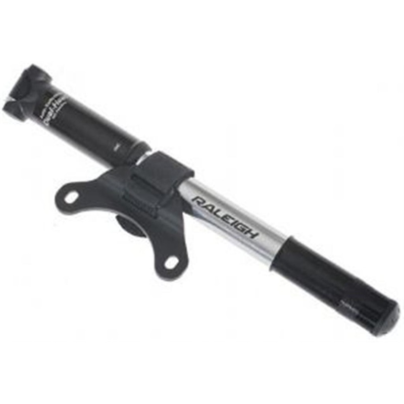 RALEIGH ALLOY BIKE PUMP 1 WAY ROAD PRESTA SCHRADER AIR MINI HEAD RMJ902 50% OFF