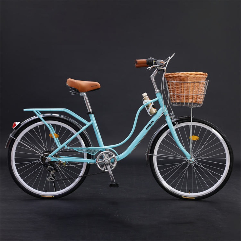 China Manufacture Cycle Price 7 Speed Steel Bike City Bicycle