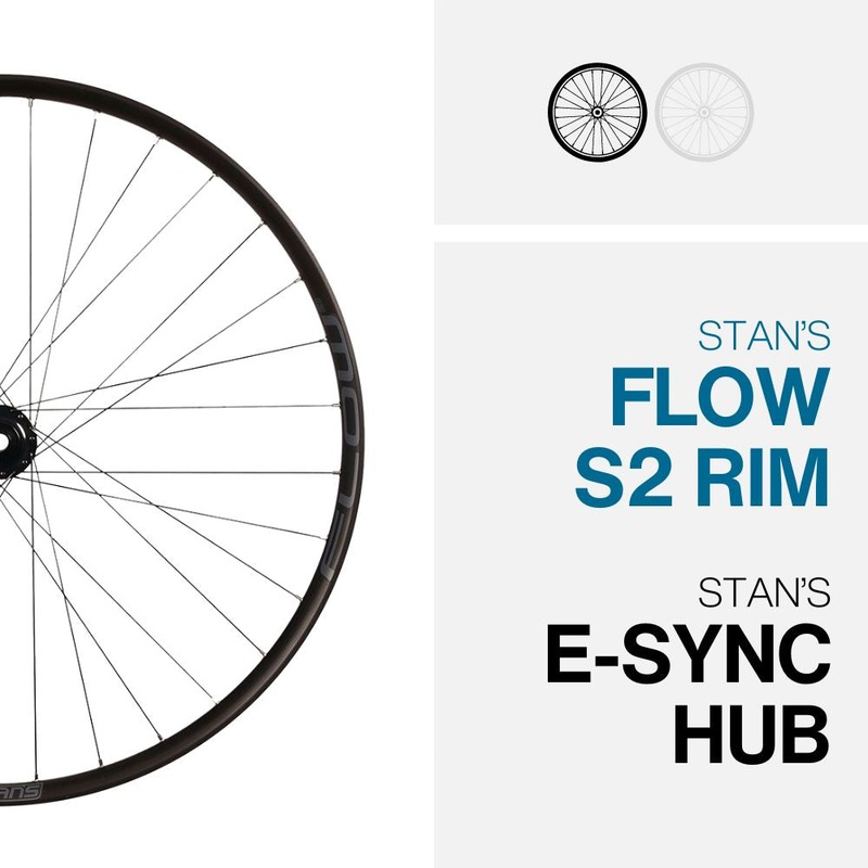 FLOW S2 ON E-SYNC – 27.5 REAR WHEEL ONLY