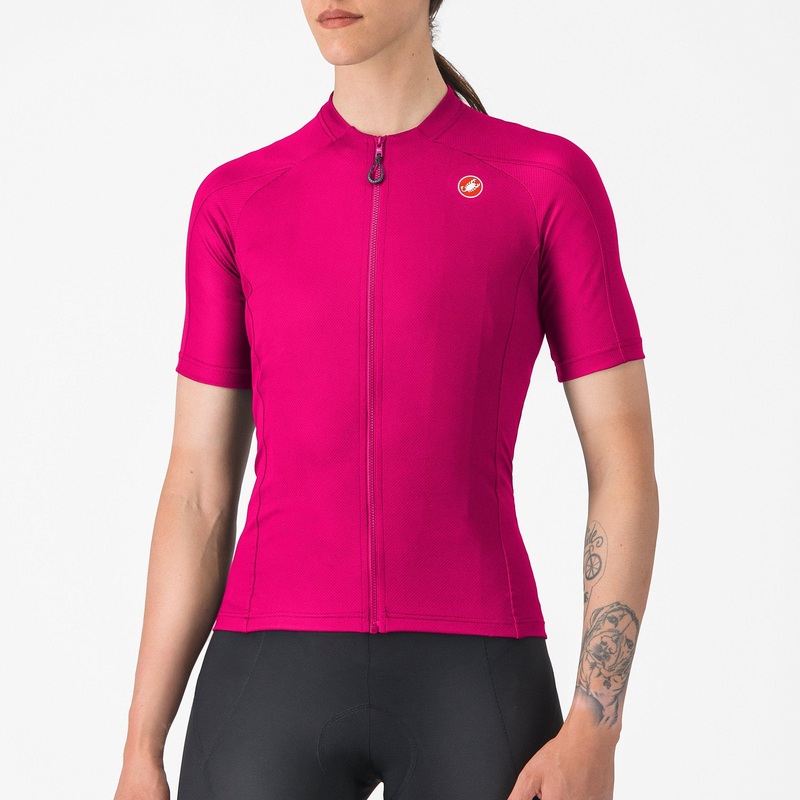 Maglia donna Castelli Libera 2 – Fucsia