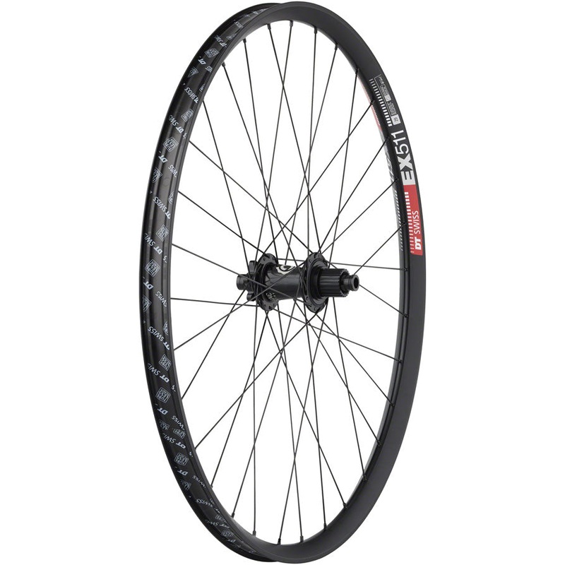 Quality Wheels Industry Nine Hydra / DT Swiss EX511 Rear Wheel – 27.5 12 x 148mm 6-Bolt Micro Spline BLK
