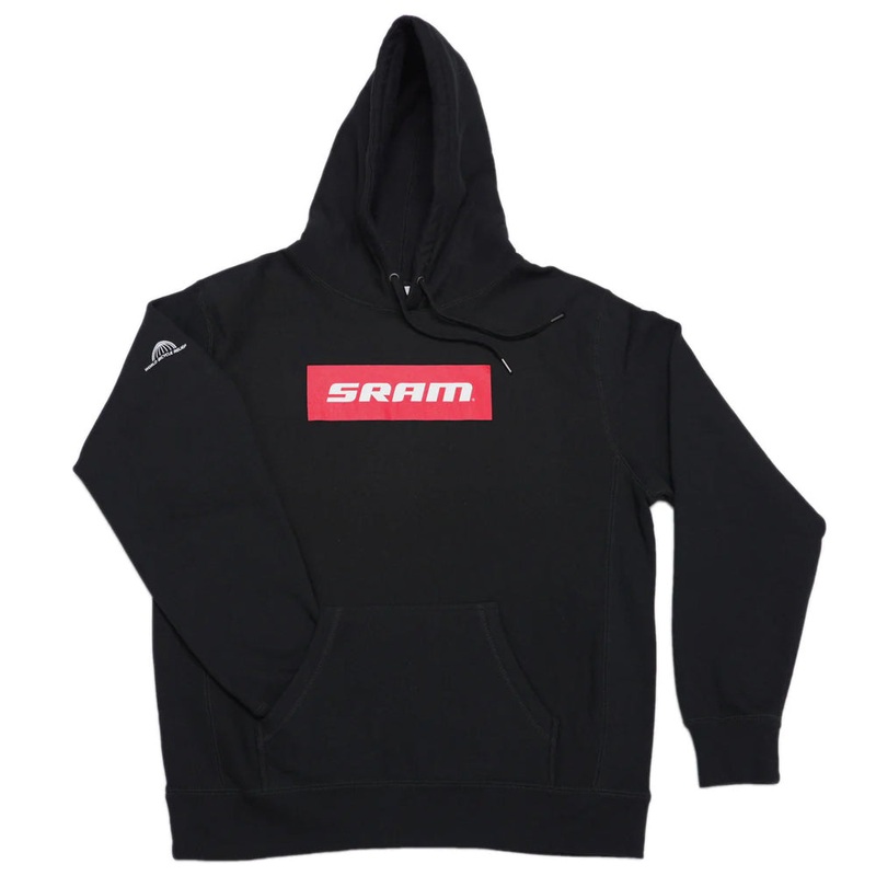 SRAM Red & White Box Logo Hooded Jersey