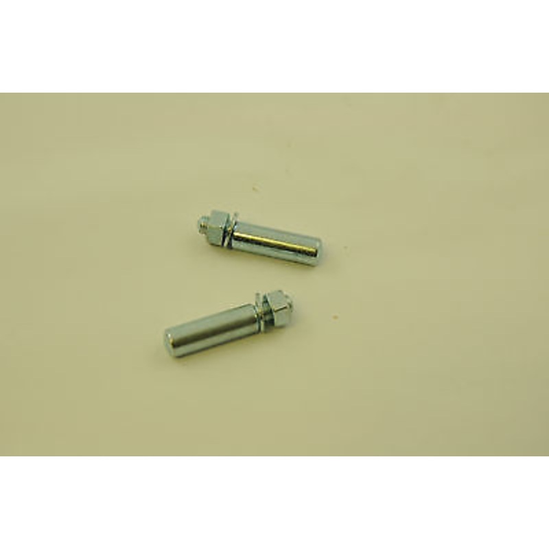VINTAGE BICYCLE COTTER PINS 9.5mm MILLED OR UNMILLED 1 PAIR NEW NOS