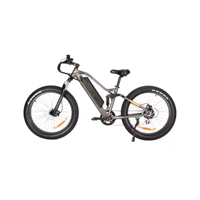 CE Hydraulic Rear 500W Motor Electric Bike Suspension 26 Inch Ebike Fat Tire E-Bike