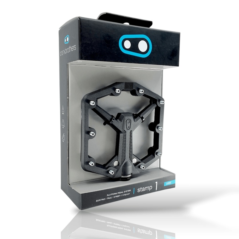 Crankbrothers Stamp 1 V2 – Black – Large