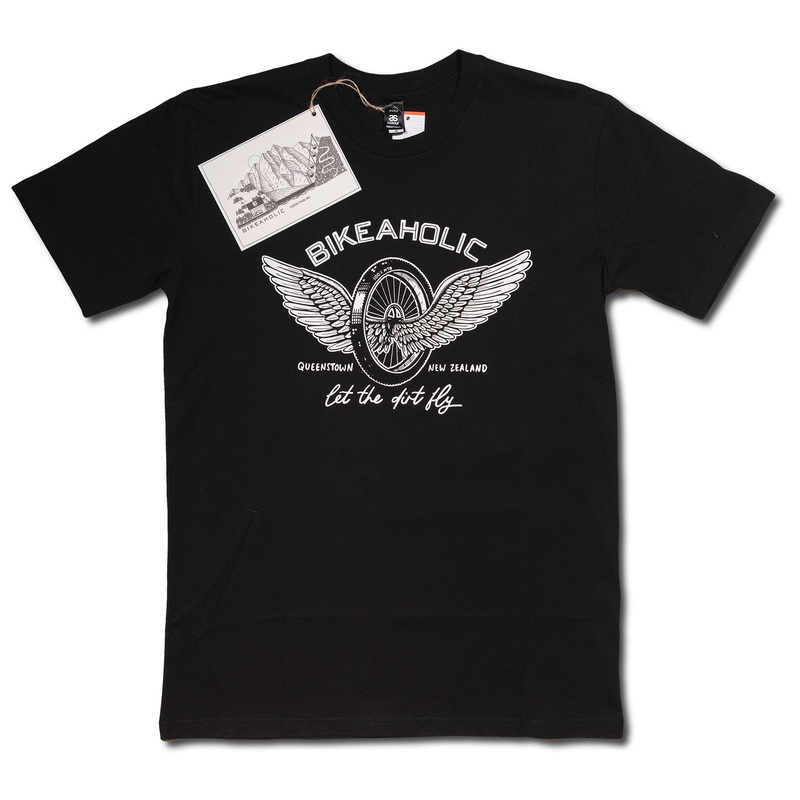 Let The Dirt Fly Tee|Grey|Black|SM|LG|MD|XL