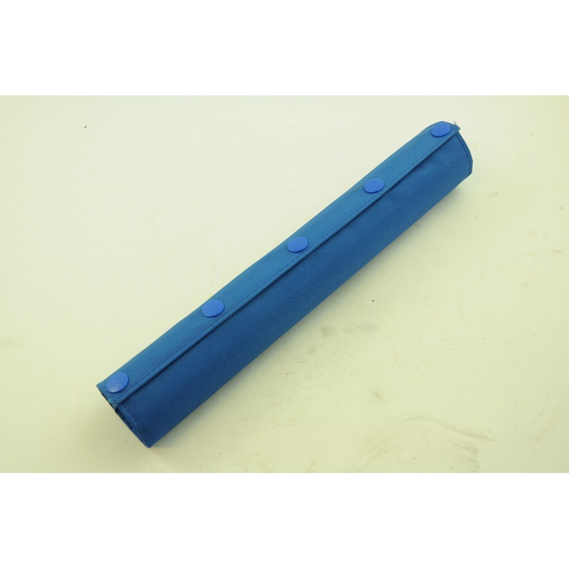 OLD SCHOOL BMX BLUE 12 (30cm) TOP TUBE FRAME PAD,NYLON STUDDED 1 TUBE SIZE NOS