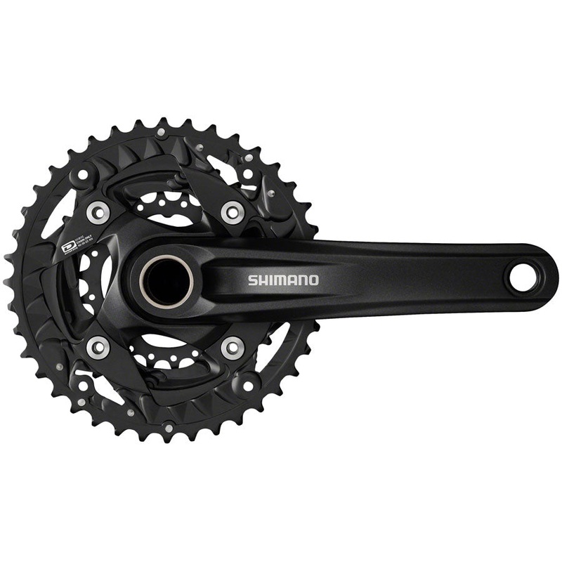 Shimano FC-MT500-3 Crankset – 170mm 10-Speed 40/30/22t 96/64 BCD Black
