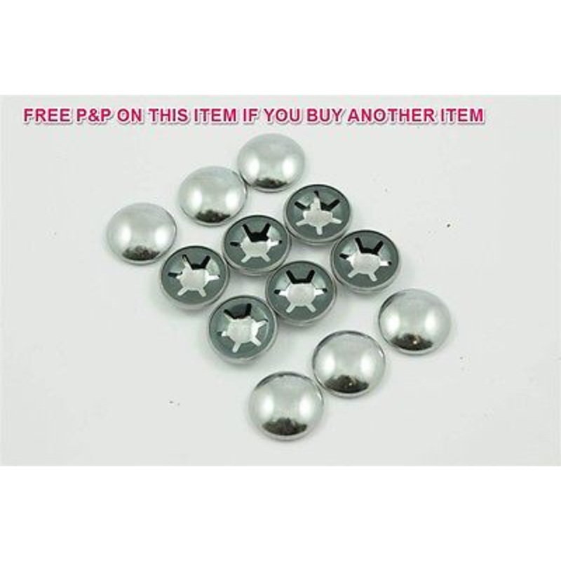 12 x 7/16 STAR LOCK DOME END AXLE CAPS BIKES,TRIKES,WHEELED TOYS,PRAMS,GO KARTS
