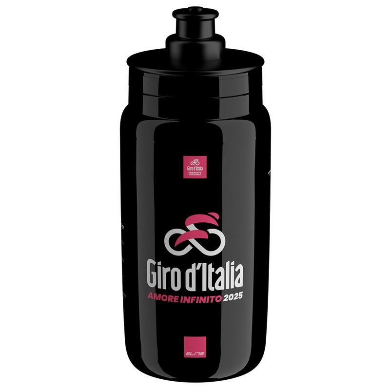 Borraccia Elite Fly Giro d’Italia 2025 – Nero