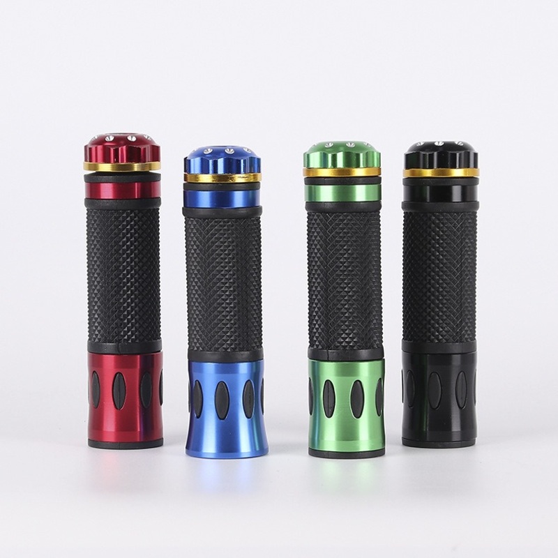 off-Road Motorcycle Grips  CNC Aluminum Handlebar Grips for Dirt Bike, ATV, Mx  Anti-Slip & Vibration Damping