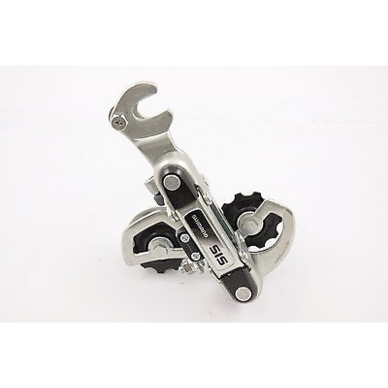 SHIMANO INDEX RD-TY15SS REAR DERAILLEUR FOR 5 SPD 10 SPD ROAD SHORT CAGE