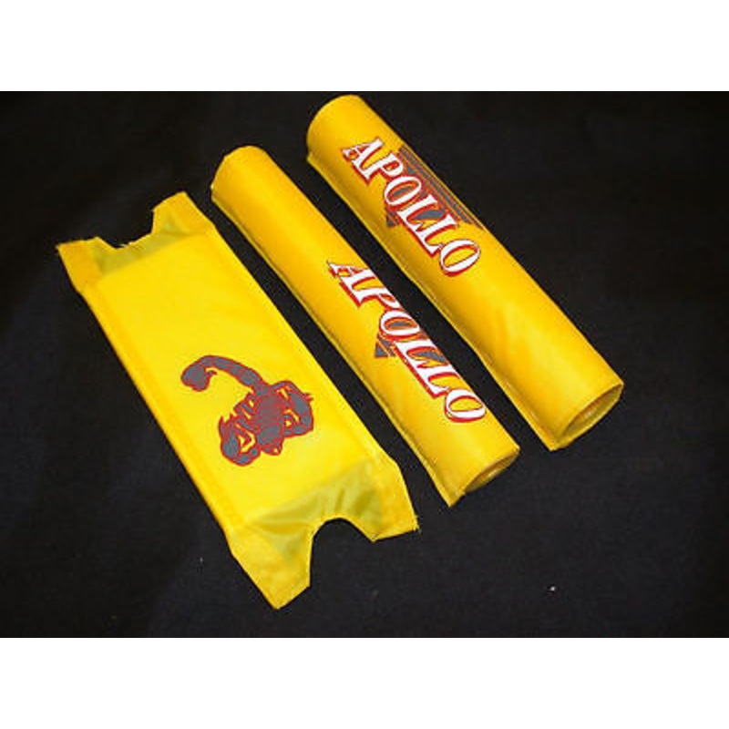 OLD SCHOOL BMX APOLLO 3 PIECE FRAME PAD SET NOS REDUCED