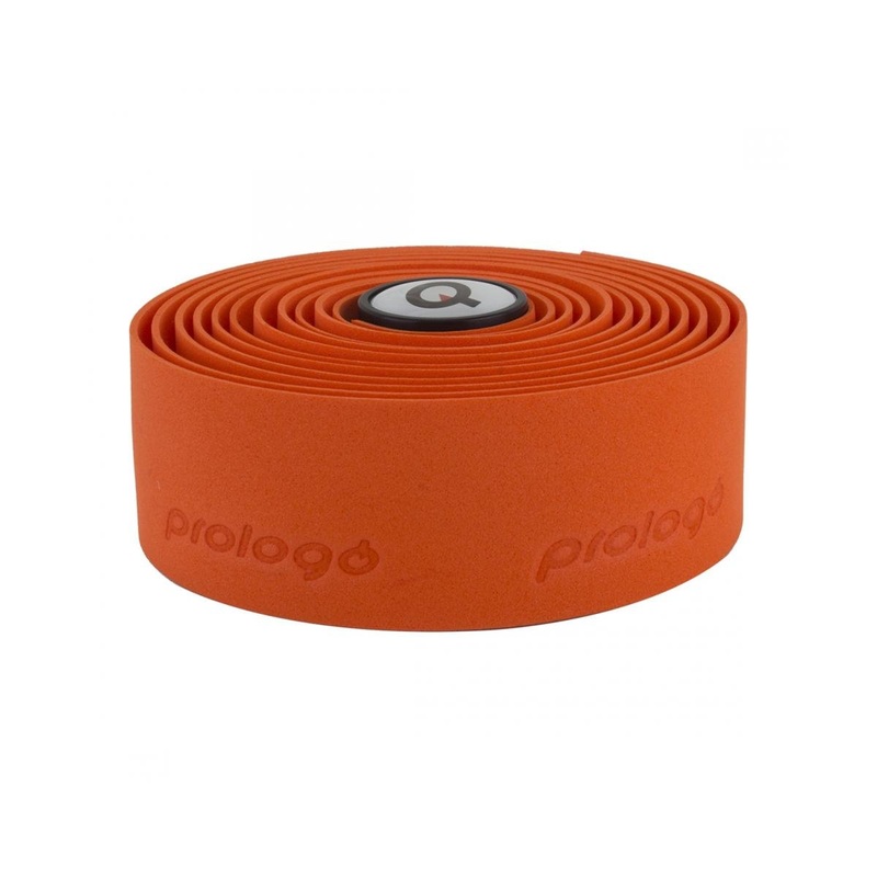 Prologo Plaintouch Cork Handlebar Tape (Orange) (Two Rolls)