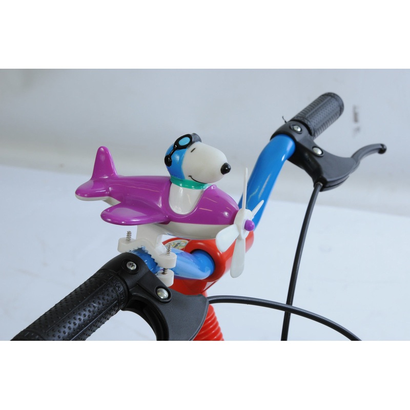 SNOOPY BICYCLE BIKE HANDLEBAR AEROPLANE TOY IDEAL GREAT PRESENT BIG DISCOUNT PURPLE