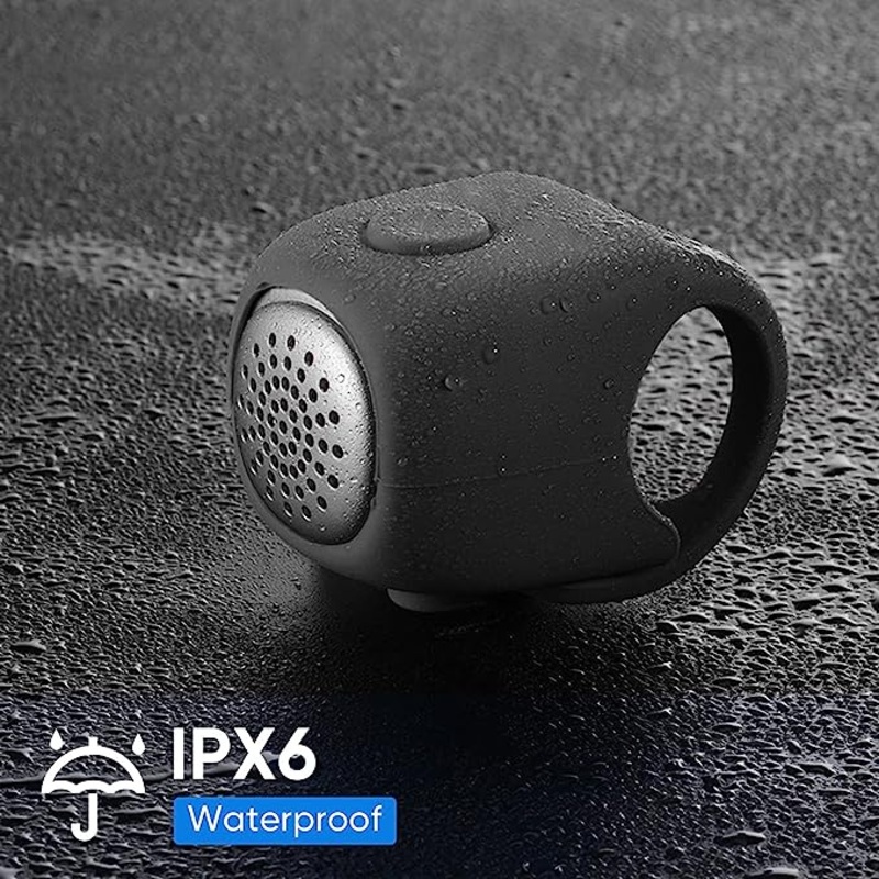 Waterproof Bicycle Bell with 100 dB and 3 Noises