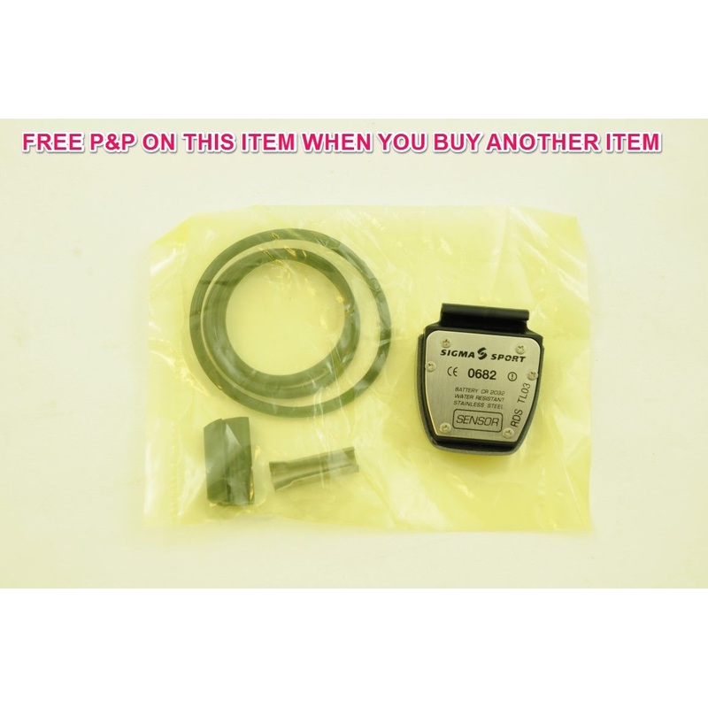 WIRELESS SIGMA SPORT RDS TL03 SENSOR TRANSMITTER FITS ON WHEEL SPOKES NEW