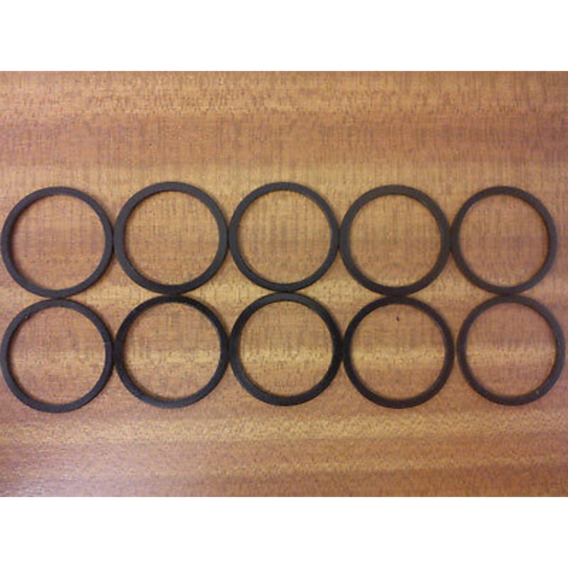 10 x 2mm HEADSET WASHERS 28.6MM BLACK FOR MTB-ATB AHEAD FORKS SPACER WASHER