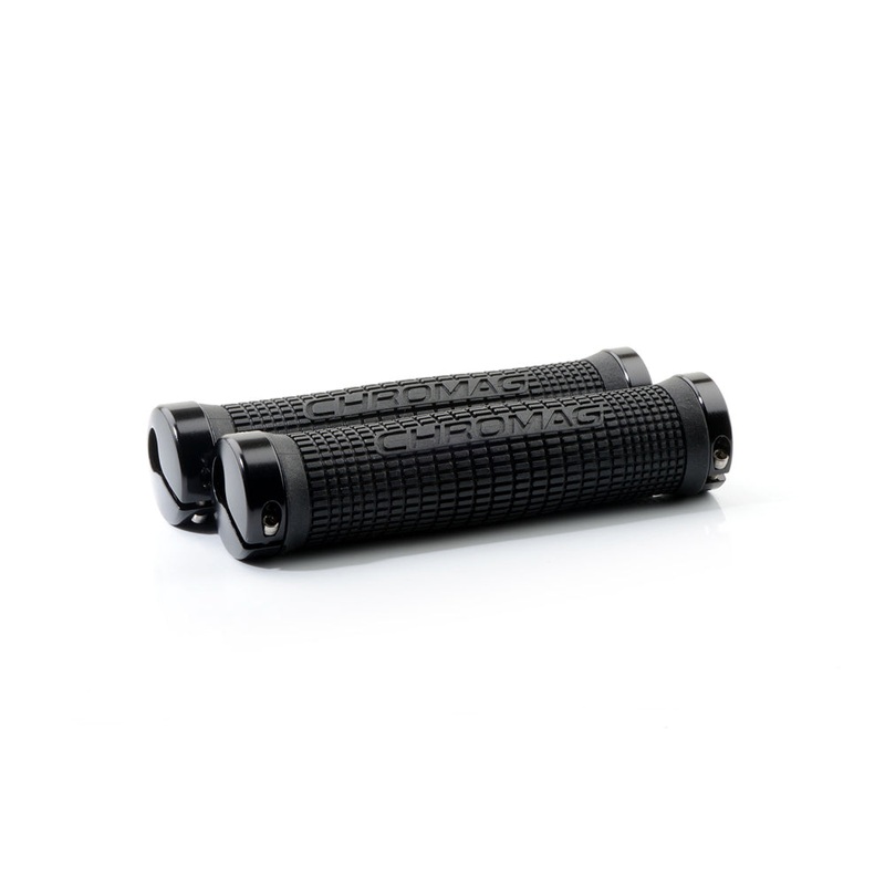 Chromag Squarewave Grip XL|Chromag Squarewave XL Grip Black