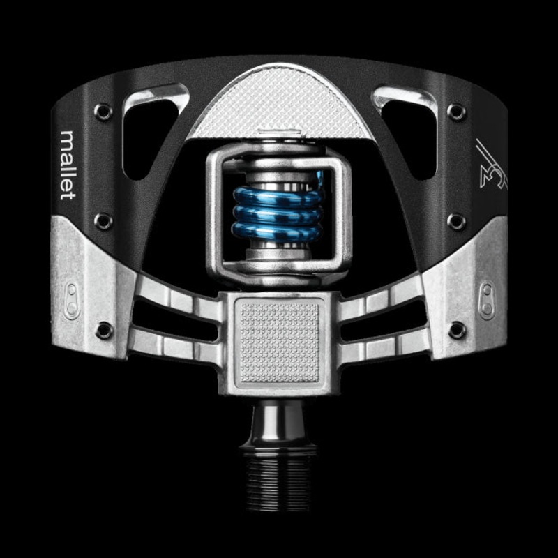 Crankbrothers Mallet 3 Pedals|Crankbrothers Pedal Mallet 3 Raw & Black Black|Crankbrothers Pedal Mallet 3 Raw Red