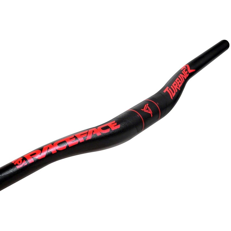 Race Face Turbine-R Riser Bar (Red) (35mm) (20mm Rise) (800mm) (5/8 Sweep)