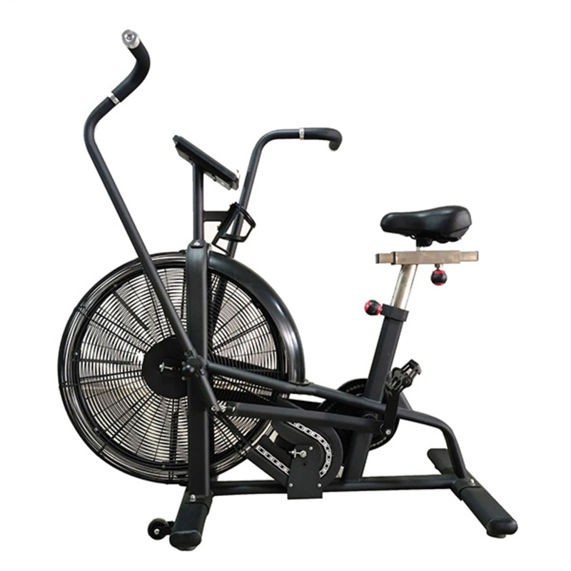 Wheel Wind Resistance Spinning Bike Gym Fan Bicycle Indoor Exercise Equipment Aerobic Air Bike Cardio Machine Commercial Gym Equipment