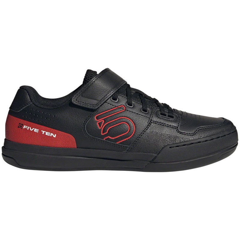 Five Ten Hellcat Mountain Clipless Shoes – Men’s Core BLK/Red/FTWR White 9.5