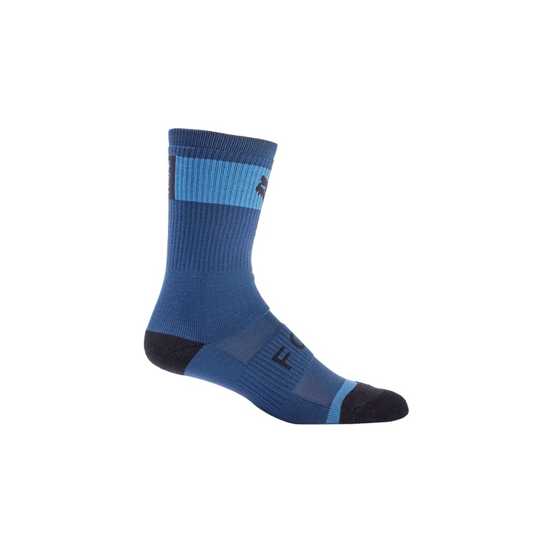 Sock Fox Racing 24 Defend 8 Small/Medium Blue
