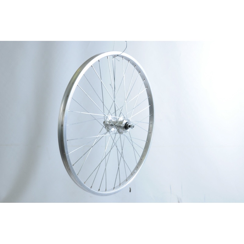 24 x 1.75 507 RIM DISC BRAKE BIKE FRONT WHEEL JUNIOR KIDS MTB CYCLE BARGAIN NOS