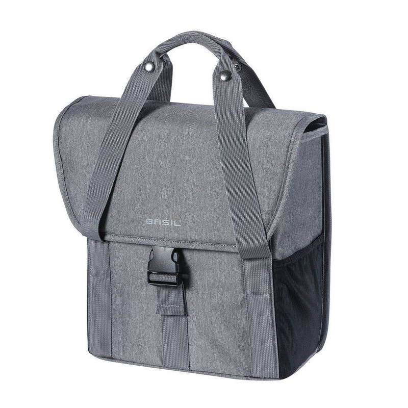 Basil – Go Single Bag|BASIL GO-SINGLE BAG, 16L,GREY MELEE
