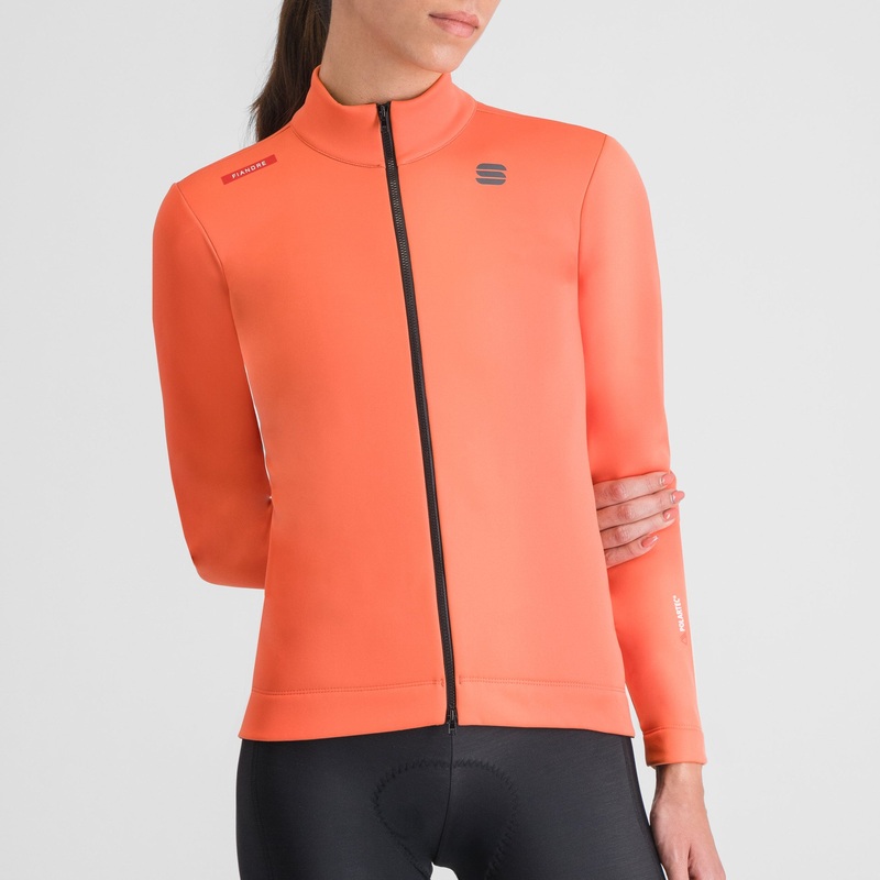 Giacca donna Sportful Fiandre 2 – Arancio